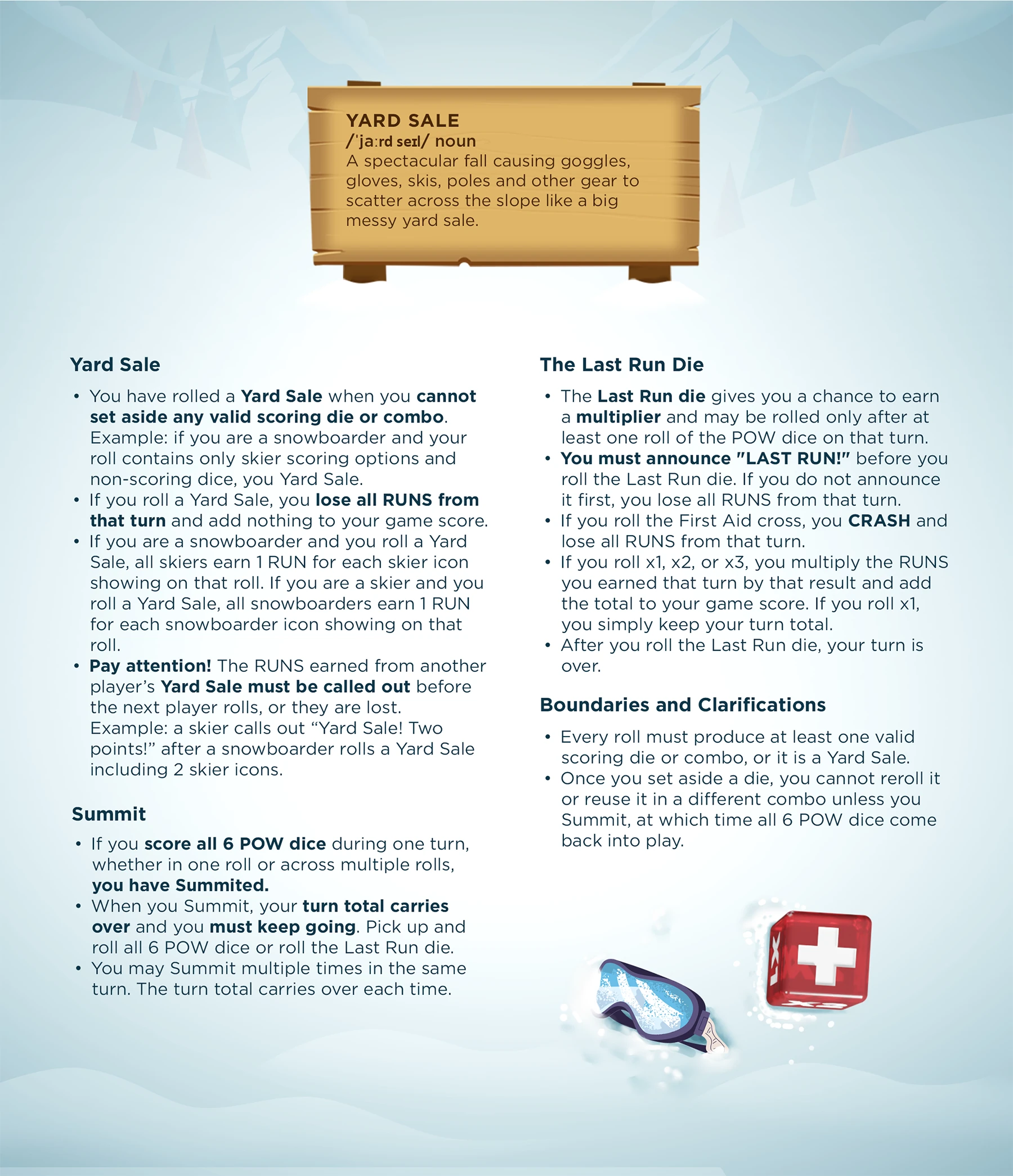 Last Run Game Rules - Page 2